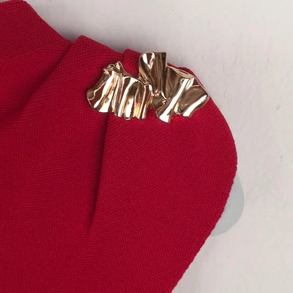NWT Zara Red Top - Picture 4 of 7